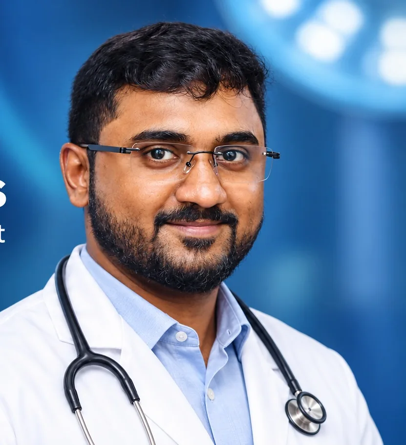 Dr Anup Srinivas, consultant head and neck surgical oncologist in Mumbai