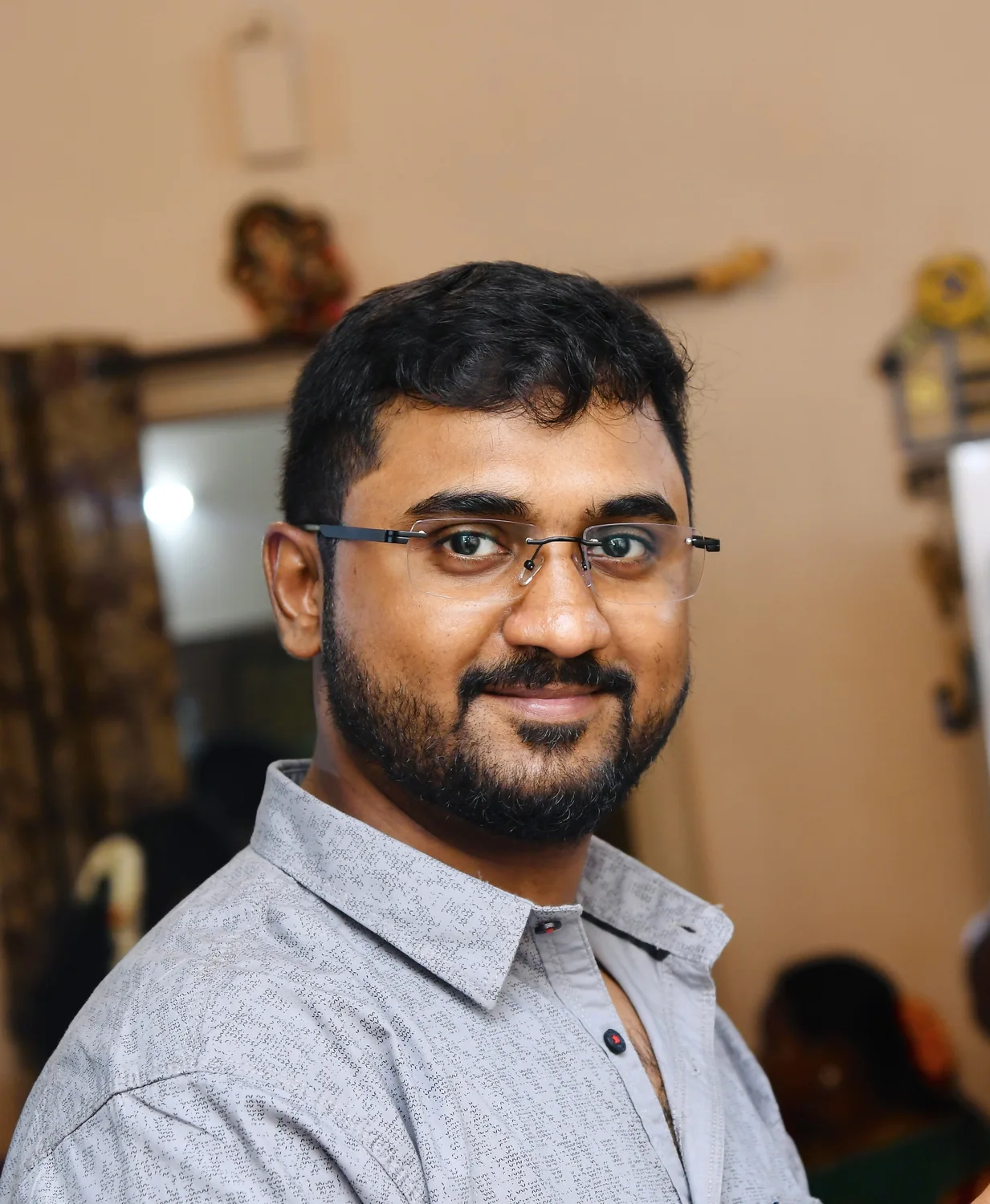 Portrait of Dr Anup Srinivas