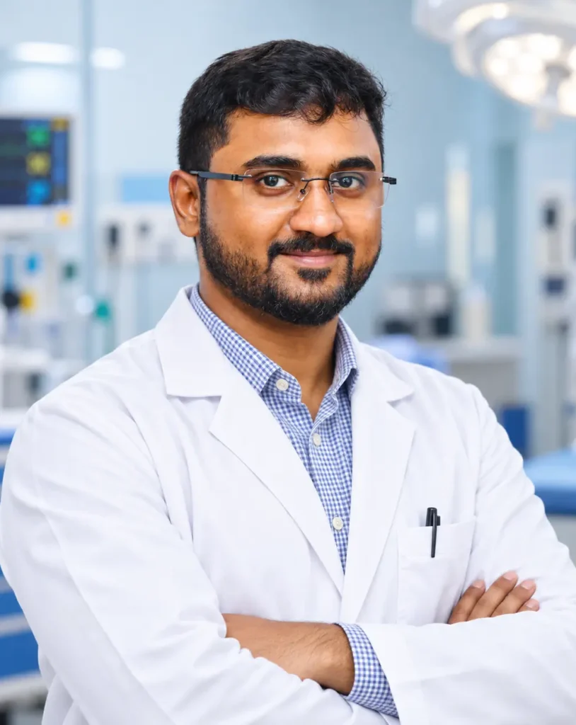 Dr Anup Srinivas, head and neck surgical oncologist in Mumbai